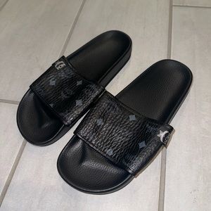 MCM BLACK WOMENS SANDALS SIZE 9